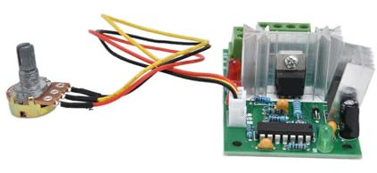 Motor de Marcha Alta DC12V con Regulador de Velocidad para Varios Dispositivos y Robótica (12V25RPM)
