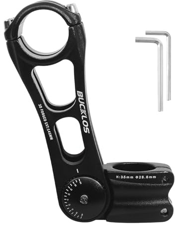 AEYINO 31.8 * 145mm Bike Stem Handlebar Rise Extender for MTB/Road