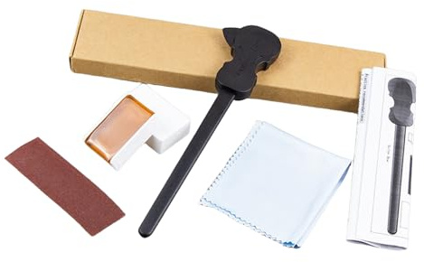 Guitar Bow Kit Portable, Creative, Rosin Sandpaper Cloth, Plucking String | Fun Acoustic Guitar Bow Instrument Accessory for Music Enthusiasts, Music Lover, Players, Professionals, Family, Fr