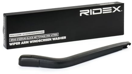 RIDEX 301W0413 Brazo del limpiaparabrisas lavado de parabrisas con caperuza Compatible con TOYOTA Yaris Hatchback P9