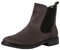 Jana Damen Chelsea Boots Elegant Flach Weite H Mehrweite, Grau (Asphalt), 36 EU