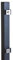 4x Pfosten zum Einbetonieren für Mattenhöhe 140/143 cm | 6x4x200 cm | Anthrazit