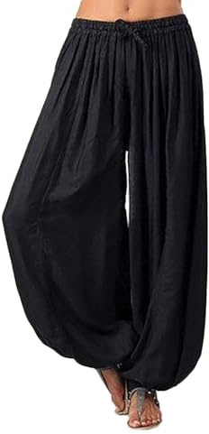 Sexiga läderleggings enfärgad ledig lös yogabyxor byxor dam skulpterande leggings, Svart, 3XL