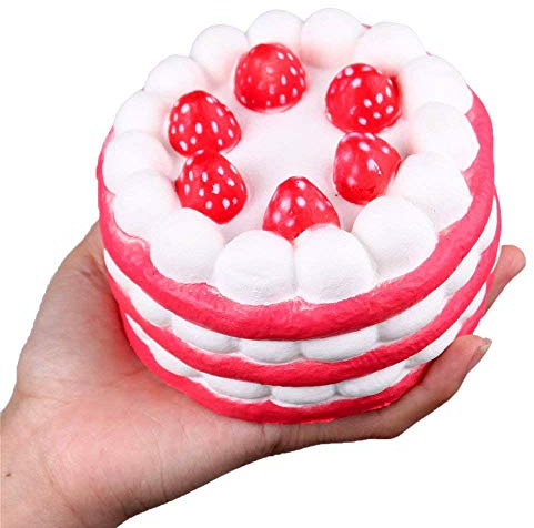 Anboor Squishies Cake Slow Rising Kawaii Squishies Toy per Collezione Gift Color Random