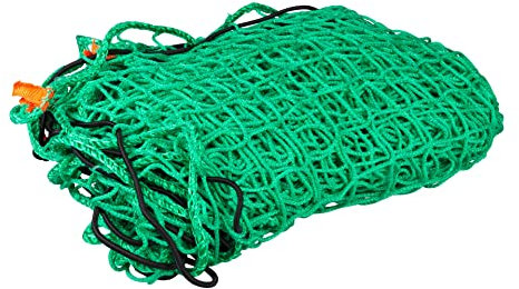 Windhager Rete Fusibile 2,5 x 4 m Protezione Carica Rete Universale Flessibile Antistrappo Verde