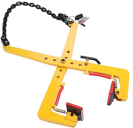 ECUTEE Morsetto Di Sollevamento per Bordi, Pinza Di Fissaggio Da 500 kg, per Marciapiede, Trasporto Blocchi Pietra Cemento, 33-70cm