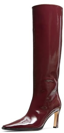 Michael Kors DARRAH HEELED BOOT OXBLOOD Femme, EU 39