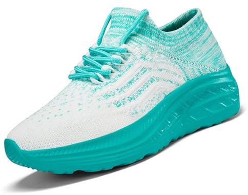 Allbestop Basket Sport, Chaussure Orthopédique Femme Chaussures de Tennis de Table Femmes Barefoot Sneaker Chaussure Running Femme Chaussures Randonnée Marche Jogging, Sport Automne(Vert,41)