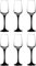 Champagne Flutes Black Stem Base Glasses 230ml Pack Of 6 Long Tall Coloured Stem Base Champagne Prosecco Sparkling Wine Glasses Tall Champagne Flutes
