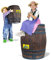 Regentonne Regenfass Wasserfass Regenwasserbehälter Regenwasserfass Gartenfass Eichenfass 450l inkl. Bonus Fass 50l
