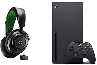 SteelSeries Arctis Nova 7X - Wireless Multi-System Gaming & Mobile Headset - Nova Acoustic System - 2.4GHz + Bluetooth - 38Hr Battery - ClearCast Gen2 Mic - Xbox Series X|S, PC, PS5 + Xbox Series X