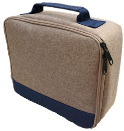 Organisateur Électronique De Voyage Universel Pour Câbles, Chargeurs, Adaptateurs, Disque USB, Projecteurs (Marron)