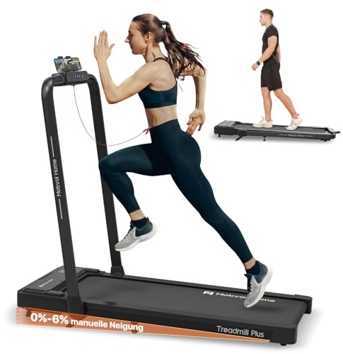 Mobvoi Home Tapis de Course Pliable 3 en 1 avec Tapis de Marche incliné à 6% 2,5 CV Compact Portable sous Le Bureau Machine de Course à Pied avec télécommande Affichage LED120 kg 12 km/h