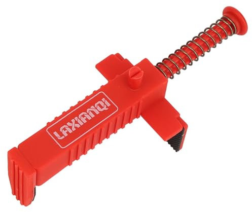 2pcs Brick Cladding Brick Guides Plastic Brick Clips for Professionals (Red Bricklaying Cable Puller)