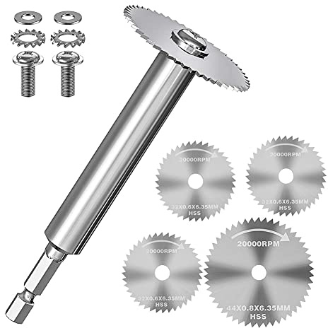 Nihcora Tagliatubi per Tubi Interni, Set di Tagliatubi per Tubi Interni nel Plastica Esagonale da 1/4 di Pollice nel PVC (32 Mm X 3, 44 Mm X 1)