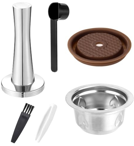 XIHIRCD 230ml Reusable Pods for Nespresso Vertuo, Stainless Steel