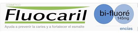 Fluocaril Bi-Fluoré 145 mg Zahnpasta gegen Zahnverfall, verstärkter Zahnschmelz, starke Zähne, klinisch getestete Wirksamkeit, verhindert und erhält gesundes Zahnfleisch, 75 ml