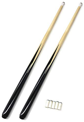 YRU biljardkö, 2st Liten Kort Biljardstång För Barn Handgjord 50CM 68CM 90CM 120CM Inomhus Trä Snooker biljardkö Idealisk För Trånga Utrymmen Och Barn(Color:68CM)