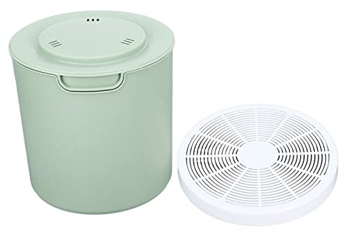 Alvinlite Máquina de brotes de Soja, Kits de germinación de Semillas, Fabricante de brotes de Soja de Gran Capacidad, Tarro de Cultivo de Semillas de 2 Capas para Yogur de brotes de Soja