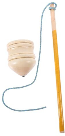 HOOTNEE Oberteile für Kinder Kinderspielzeug Spielzeug für Kinder brummkreisel pumpkreisel Spielset aus Holz DIY Holzplatte Erwachsener im mittleren Alter