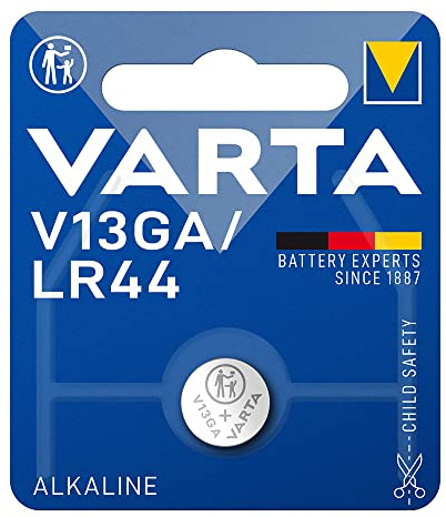 Pile LR44 - V13GA 1,5 V ALKALINE (blister 1 unité) Ø11,6 x 5,4 mm. Idéale pour les appareils électroniques qui nécessitent une alimentation compacte et fiable. Parfaite pour les jouets, les montres et