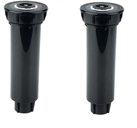 FUTUREORYY Arroseur Escamotable Automatique 2 Pièces Tête D'irrigation Rétractable Filtre Intégré, Angle D'arrosage Ajustable 25°-360° Pour Pelouse, Cour Et Parterres De Fleurs