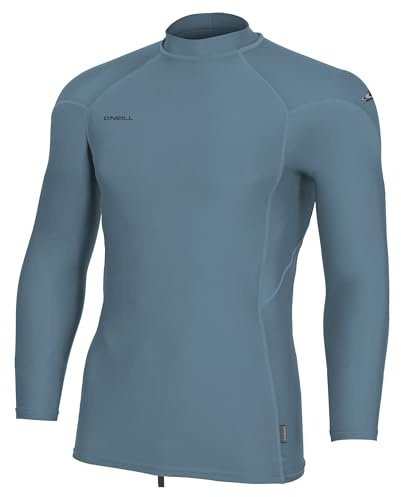 Men's Hyperfreak Skins Long Sleeve Rashguard, Blue Fusion, Large