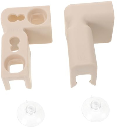 SUPVOX 2juegos Accesorios para Cercas con Ventosa de Conectores de Plástico Juntas para Parques Infantiles Accesorios para Vallas para Jardín