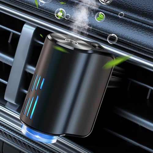 Car Air Freshener, Air Vent Clip Aroma Diffuser with Spray, Essential Oil Car Perfume Fragrance Diffuser Ornament