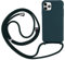 MEVIS Schutzhülle kompatibel mit iPhone 11 Pro Max, Halskette für Handyhülle, schmal, stoßfest, verstellbar, Dunkelgrün