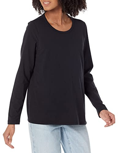 Amazon Essentials T-Shirt per Allattamento Donna, Nero, S