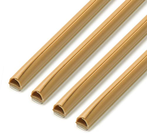 Cablefix Inofix Kabelkanal selbstklebend (4 St. a 8 x 7 x 1000 mm, beige)