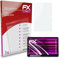atFoliX Glasfolie kompatibel mit Fujitsu Stylistic Q7312 Panzerfolie, 9H Hybrid-Glass FX Schutzpanzer Folie