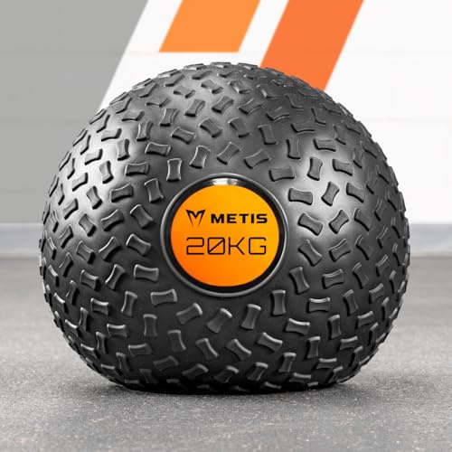 METIS Fitness Slambollar [3 kg - 30 kg] | Bygg styrka och förbättra fitness med studsbeständiga slambollar - finns individuellt eller som ett set (20 kg)