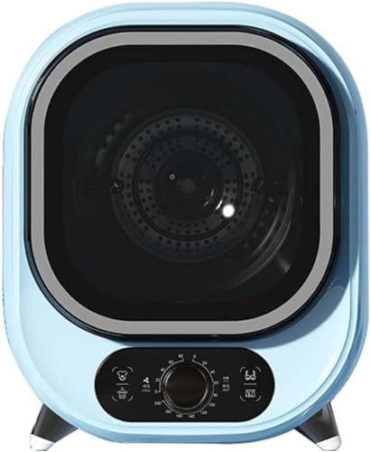 Tragbarer Kondensentrockner Klein, 5 kg Kapazität, Kompakter Schleudertrockner, Belüftet Trocknen, 0,8 kg Belastung, Energieeffizient, Ideal Für Kleine Räume(Color:A)