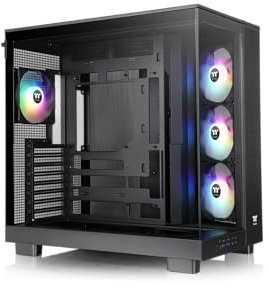 Thermaltake View 380 XL TG ARGB | Mid Tower Chassis | Nero