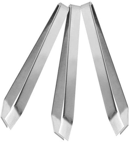 PEPLAYTAL 1 Set Plucker in Acciaio Inossidabile Spiumatura Pinze per Lische di Pesce Rimuovere Argento Pinzette Cucina Pinzetta Cucina Pinza A Lisca di Pesce Pinzette Manuali Silver 3 Pezzi