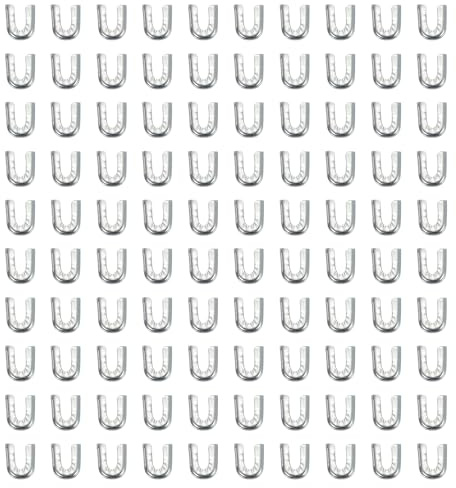 QUARKZMAN 200Pcs Punte Spirale per Cucire Stecche, 10x7x2.6mm Caps per Stecche A Spirale in Acciaio al Carbonio per Costumi Abiti da Sposa DIY Decorazioni Artigianali