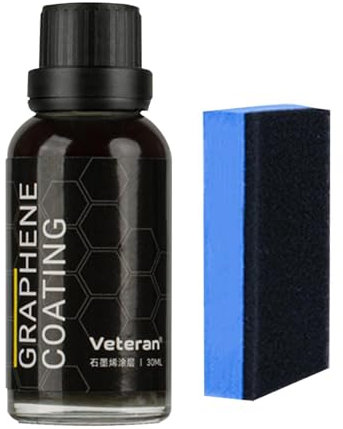 Sigillante in ceramica per auto con applicatore, 30 ml, rivestimento in ceramica, per la cura della vernice, rivestimento in grafene