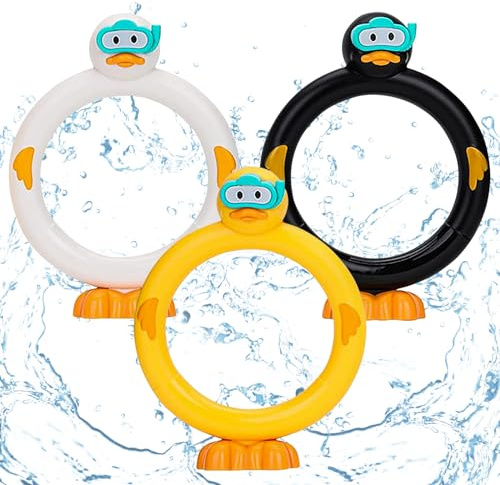 Tauchspielzeug Set, Tauchen Spielzeug Unterwasser, Tauchringe Kinder