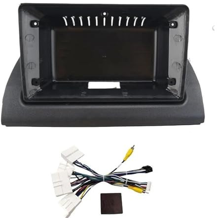 För Renault För Duster För Oroch 2022+ LHD 9 Tums Bilram Fascia Adapter Radio Dash Fitting Panel Kit GFVFGNLNNA(Frame Cable Canbus)