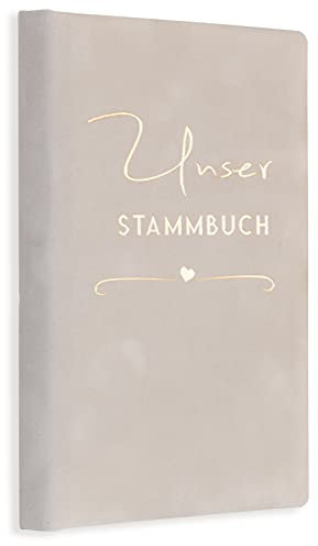 Stammbuch Rina Grau Gold Familienstammbuch Standesamt Hochzeit