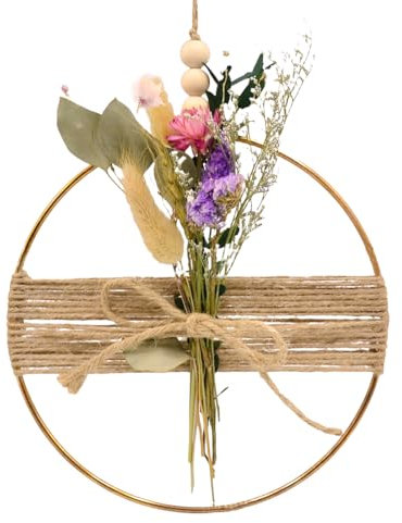 KSJEHW Corona di Fiori per Porta Ghirlanda Decorativa da Tavolo Ghirlanda Floreale Primaverile Decorazione di Nozze Matrimonio Casa