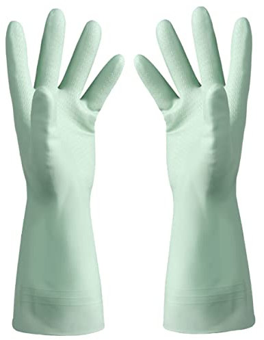 Ipetboom Wasserdichte Leichte Haushaltshandschuhe Aus Grünem Flexiblem Material Wiederverwendbar Für Küche Spülen Reinigung Und Vielfältige Hausarbeiten Einheitsgröße