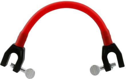 Tabanzhe Ski Tip Connector-Ski Training Aid Snowboard Accessories Downhill Durable Portable Skiing Equipment for Beginners(Red)