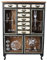 Highboard „Brooklyn LOFT“ – Industrial Kommode | 9 Schubladen & 4 Türen | Holz & Metall | Vintage Küchenschrank montiert lof107 Palazzo Exklusiv