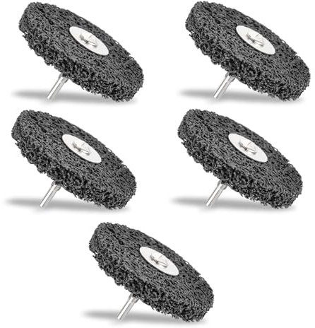 CTDMJ CDS - Disco abrasivo CBS de 100 mm, 5 unidades, para amoladora angular, soldaduras de óxido, limpieza y eliminación (negro)