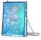 SANTALA Crossbody -Taschen für Frauen, Schulterhandtaschen, Handybeutel mit verstellbarem Schultergurt, Mode Reisetasche, Geldbörsen für Konzerte Sportveranstaltungen (Alphabet - Lila)