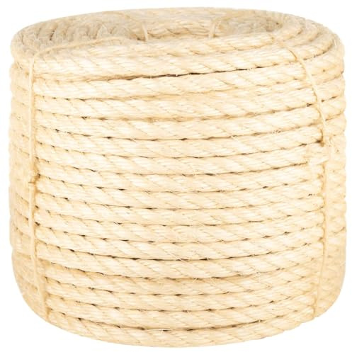 Genérico Cuerda 100% sisal 14 mm 25 m,Sogas y Cuerdas metálicas-155031
