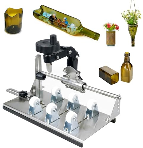 Kit Professionale Per Tagliare Bottiglie Di Vetro, Tagliavetro Di Precisione Fai Da Te, Per Bottiglie Quadrate, Rotonde E Irregolari, Strumenti Per Tagliare Bottiglie Wine Fix